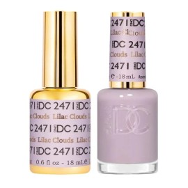 DND Match UV Gel + Nail Polish #2471 Lilac Clouds