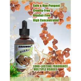 Myrrh Essential Oil for Bath Bombs Soap Aromatherapy Rich Earthy Scent Oils for Diffusers & Massage 4oz