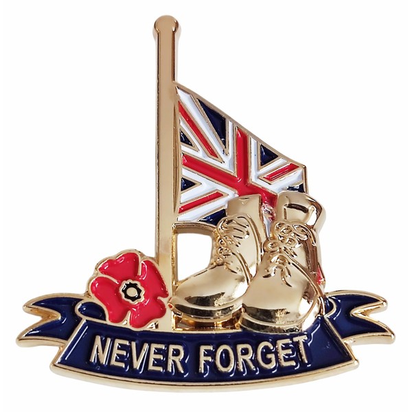 2024 Poppy Pin Badge Brooch Remembrance Day Decorations Memorabilia Veterans