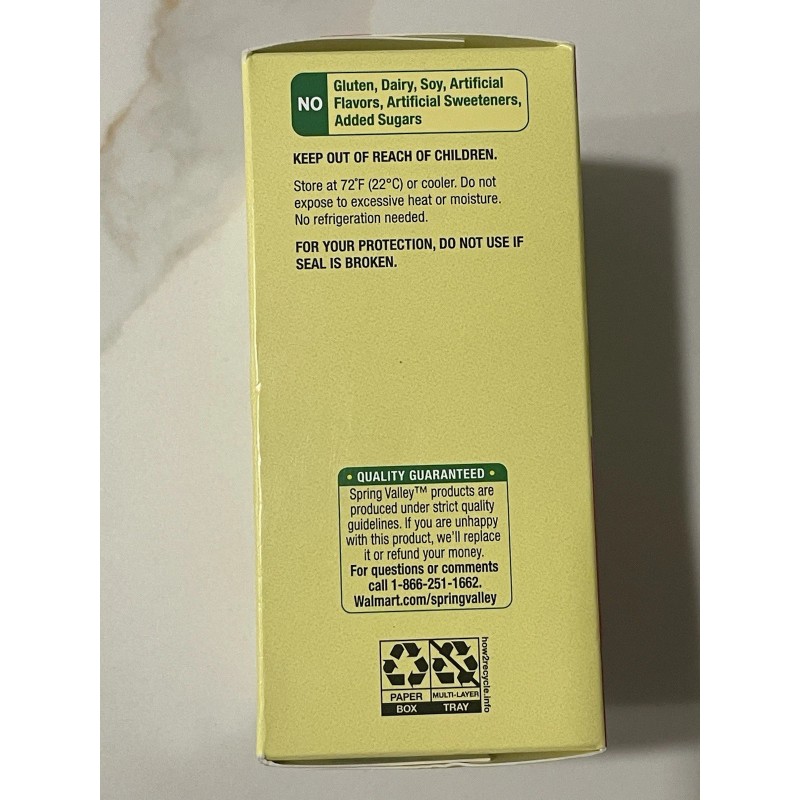 Spring Valley Womens Probiotic Vegetarian Capsule Dietary Supplement 60