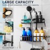 Kadolina Shower Caddy Hanging for Handheld Showerheads, Rustproof Stainless Steel