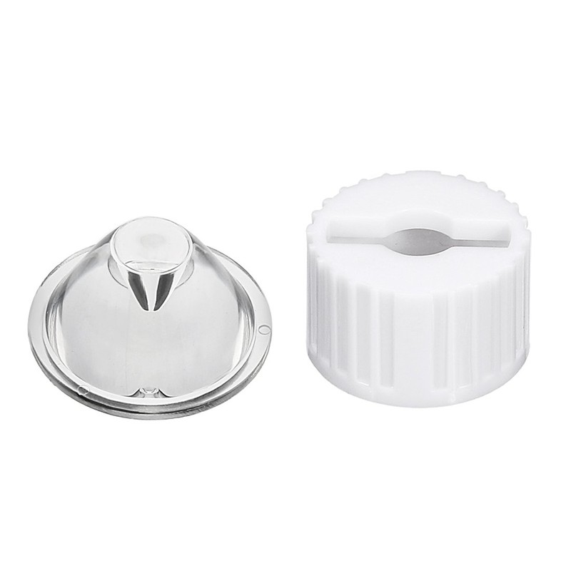 uxcell 10 pcs 20mm LED Lens 5 Degree with White