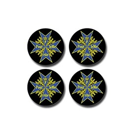 Pour le Mérite Set of Stickers Pourle Merite Orden 4 Pieces 5.5 x 5.5 cm #A4707