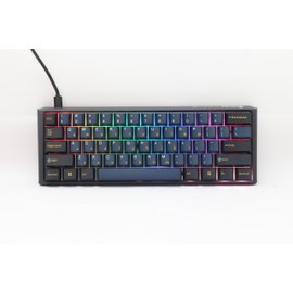 Ducky One 3 Mini Pro Nazca Line 8K 60% Mechanical Keyboard: Quack Mechanics Dampening, Hot-Swappable Cherry MX2A Silent Red Switches, High-Density PBT Tripleshot Keycaps, RGB, US, Nazca Line