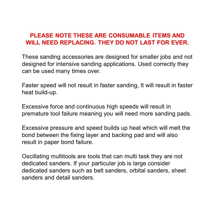 21 x TopsTools UNKA21SKC Full Round Sanding Kit Compatible with