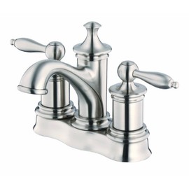 Danze D301010BN Prince Two Handle Centerset Lavatory Faucet, Brushed Nickel