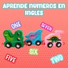 J.H. Company Tren Numeros Juguete Didactico Montessori Madera M-102