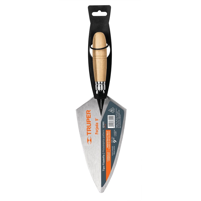 TRUPER CT-9 Philadelphia Pattern Brick Trowels 9" (23cm)