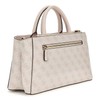 GUESS Eco Mietta Small Society Satchel Dove Logo/Stone, Dove logo