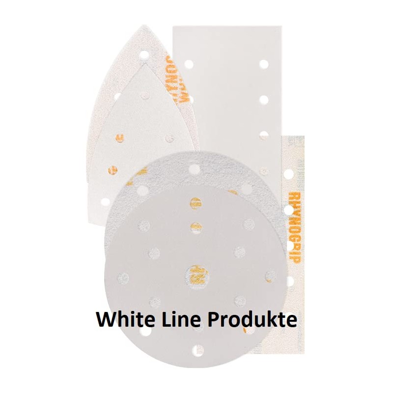 INDASA RHYNOGRIP White Line Sanding Strips 70 x 198 mm