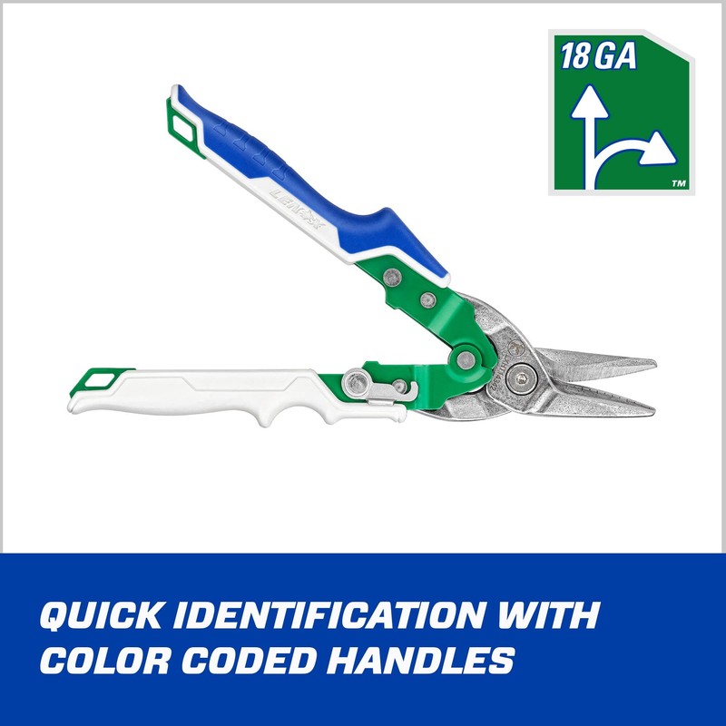 LENOX TOOLS Pliers, Right Avitation Snips, With Durable Grip (LXHT14342​)