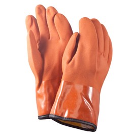Winter Shoveling and Plowing Gloves, Insulated Work Gloves for Snow, Ice, Cold Weather, PVC Coating Protection, Men and Women, Unisex Sizes