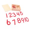 Adena Montessori Cut-Out Numeral and Counters