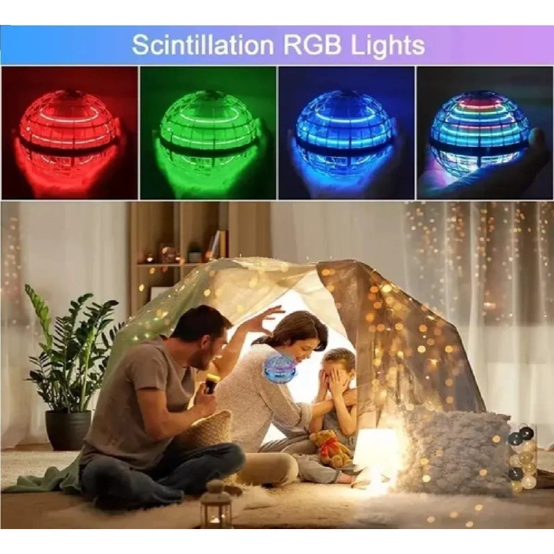 ML Dynamic Flynova Pro Bola Voladora Led Boomerang Spinner