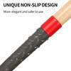 HANTOP Flat Spade Garden Shovel Edging Shovels with Wooden Handle