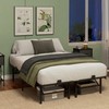 WLIVE Foldable Queen Bed Frames, Metal Platform Bed Frame Queen