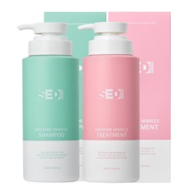 Sedi hair care shampoo treatment set of 2, 1 shampoo 500ml + 1 treatment 500ml, 1 set / 세디 헤어케어 샴푸 트리트먼트 2종 세트, 샴푸 500ml 1개+트리트먼트 500ml 1개, 1세트