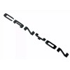 GMC 1PC Gloss Black Rear Tailgate Canyon Emblems Badge 2023-2025