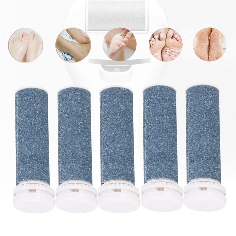 Replacement Rollers, Coarse Replacement Rollers, 5 Extra Coarse Callus Remover,