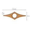 BUNBAN Elegant Page Holder Thumb Ring Solid Wood Thumb Thing