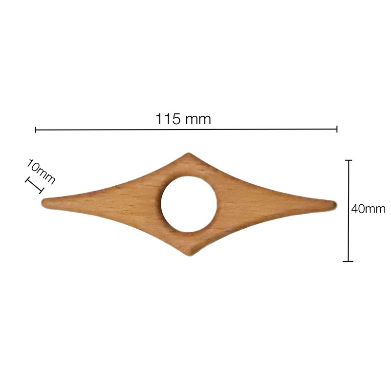 BUNBAN Elegant Page Holder Thumb Ring Solid Wood Thumb Thing