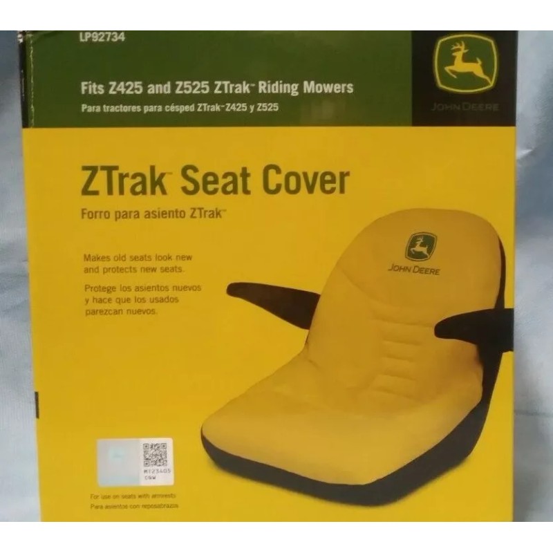 John Deere Original Ztrak Seat Cover - For seat with