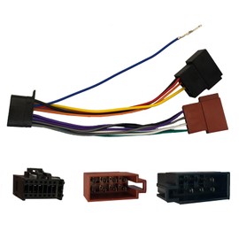 SPTSSWET 16 Pin ISO Wiring Harness Connector Adaptor Compatible with Pioneer AVH DEH AVIC CDP MVH FH SPH Model 2010 Up Replacement for Car Stereo Radio CD Wire Loom Adaptor