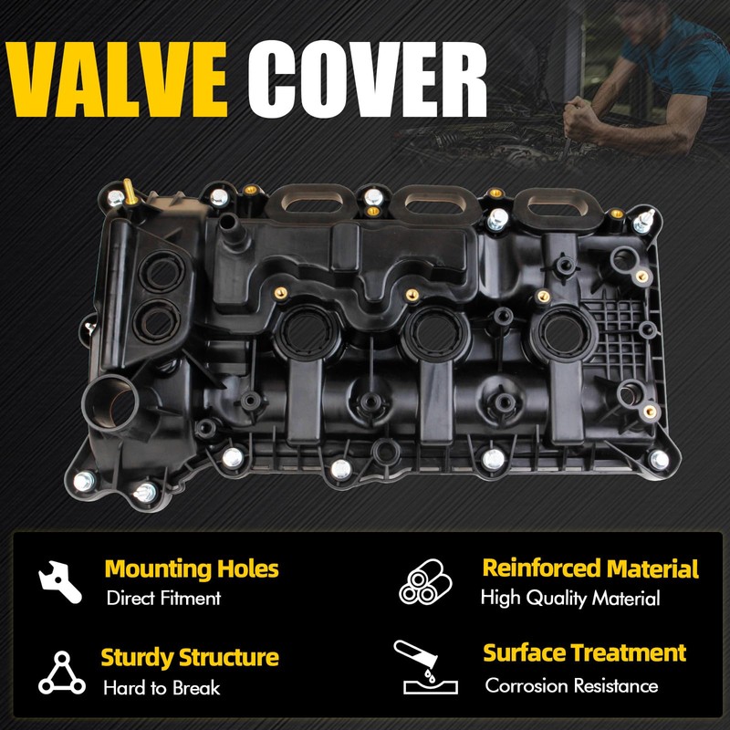 MILIPARTS Engine Valve Cover Left Side Compatible with 2017-2022 Ford