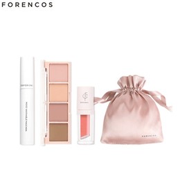 FORENCOS Ballet Core Makeup Set 4items, Tint#$%Palette#$%Mascara:01 Victoria-07 Sun-02 Cozy Brown