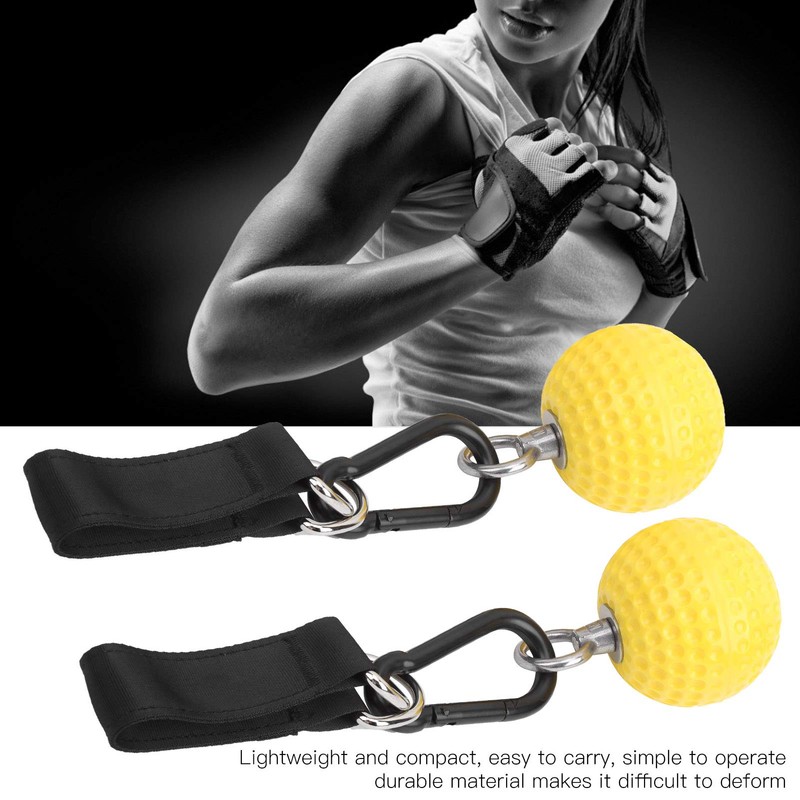 Wakects Pull Up Handles, Ball, Arm Strength Training Device with
