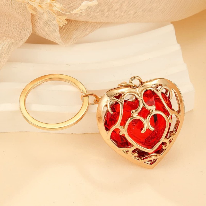 Profit.relaxed Zelda Key Chain Zelda Accessory Keychain 1 Piece, red