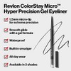 Revlon Colorstay Micro hyper Precision Gel Eyeliner, resistente al agua,