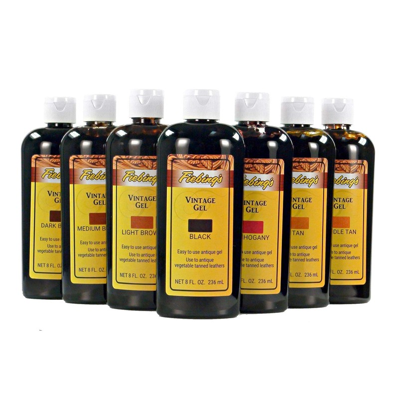 Fiebing's Vintage Gel (8 oz, Tan) - Antiquing & Restoration