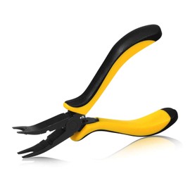 SPEEDWOX Curved Ball Link Pliers RC Helicopter Aeroplane Tool Ball Link Clamping Pliers with Curved Tip Curved Head Ball Joint Pliers RC Car Aeroplane Tool R/C Pliers
