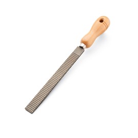 Kings County Tools 8" Flat Woodworking Rasp | High Quality Steel Material | Durable and Long-Lasting | 4" Beech Wood Handle