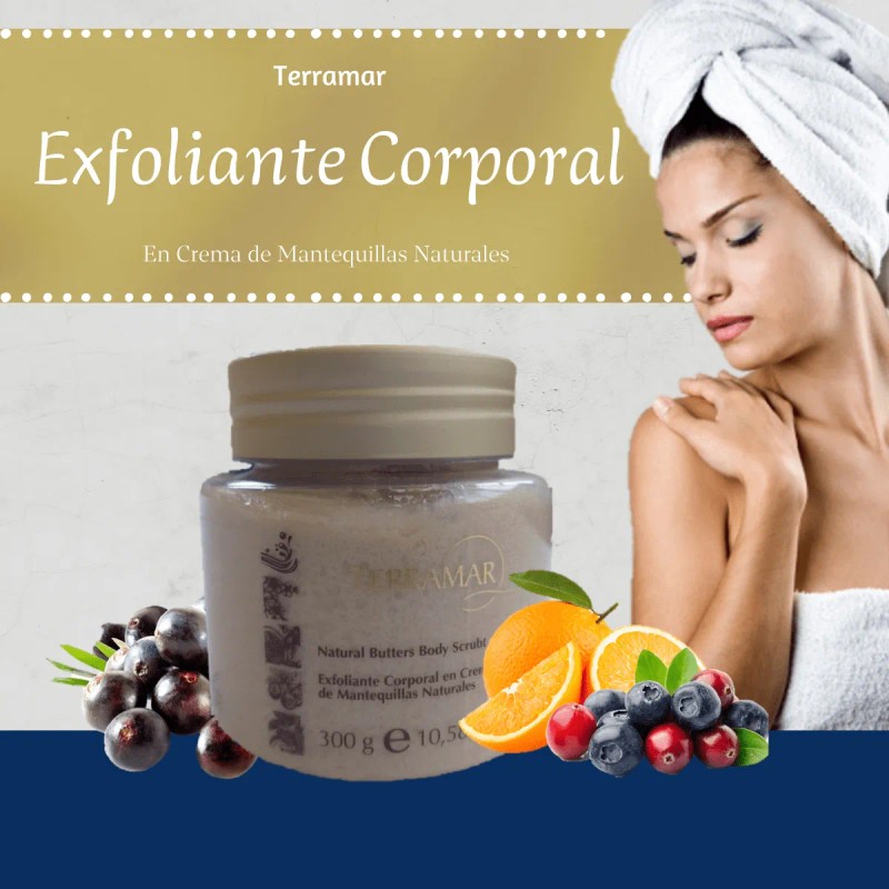 Set Terramar Crema Para Manos De Mantequillas + Exfoliante Mantequilla