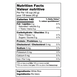 OG FOODS Cream of Rice Hot Cereal | Complex Carb Hot Cereal Made From White Rice | Complex Carb, Gluten Free, Smooth Taste | 3LB, 1350G