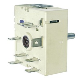 SPARES2GO Single Circuit Energy Regulator Thermostat/Simmerstat Switch Unit For Whirlpool Oven Cooker Hob (50.57071.010)