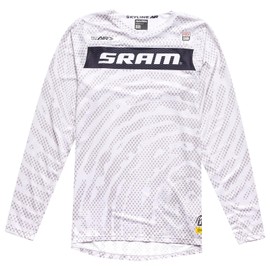 Troy Lee Designs Long Sleeve Skyline Air Adult Mountain Bike Jersey, Sram Roots Cement, X-Large