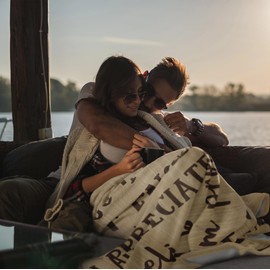 Jinmaple Wedding, Gifts for Her or Him Blanket 150x130CM, Wedding Gifts, for Couple, Birthday Gifts for Boyfriend, Girlfriend, Wife, Husband, Couple Gifts Wedding Presents