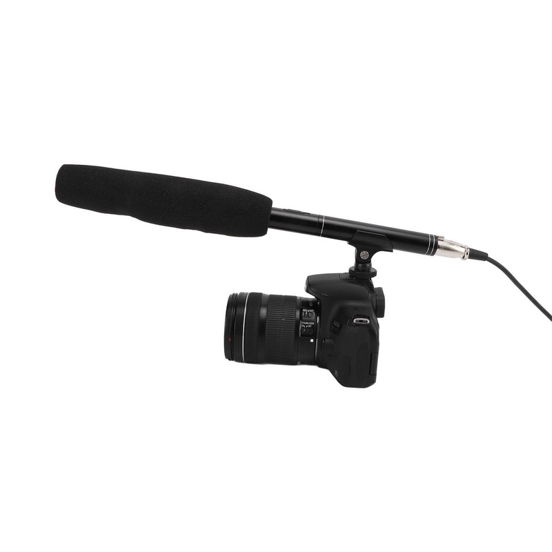 Interview Microphone Wired Portable Small Rustproof Anti Interference High Sensitivity