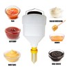 vitasunhow Sauce Dispenser, Refillable Sauce Squeeze Bottle and Leak Proof
