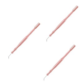 FOMIYES 3pcs Eyelash Perm Kit Complete Lash Lifting Tool Separator Comb for Extensions Coloring