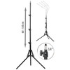 Lunartec Camera Tripod: Universal Tripod with 1/4 Inch Thread, 60-150