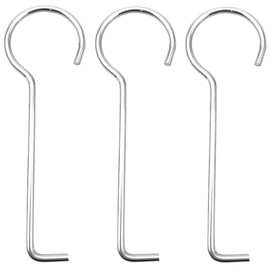 3Pcs Drain Key Stainless Steel Lifting Hook for Drain Grate Daily Clean