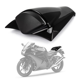 PSLER Rear Seat Cover Rear Seat Fairing Cover for Ninja 250R ZX250R EX250 2008-2012 Black