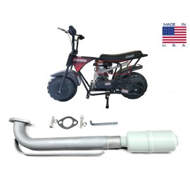 andrei-x Exhaust Muffler, Coleman RB100, Realtree RT100, Mega moto MM-B105-RB, MM-B80-RT