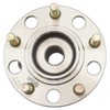 TRQ Rear Wheel Bearing and Hub Assembly Compatible with 2007-2013