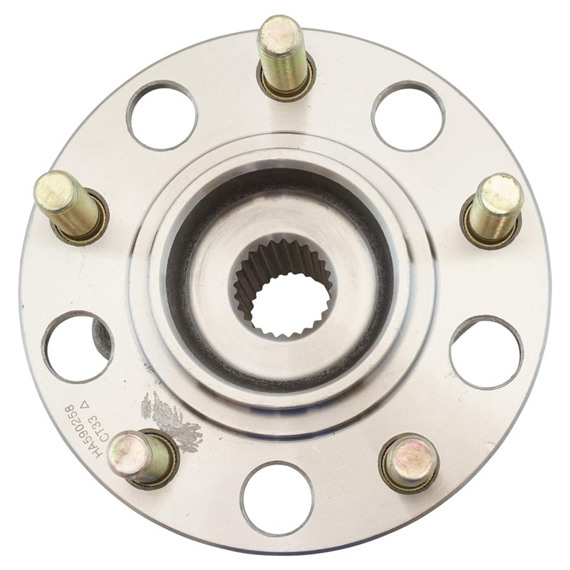 TRQ Rear Wheel Bearing and Hub Assembly Compatible with 2007-2013