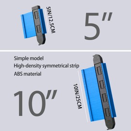 2 Pack Contour Gauge Tool– 10 Inch&5 Inch Widen Shape Duplicator with Lock,Profile Outline Measuring Tool for Woodworking,DIY,Construction,Ideal Dad,Grandpa,Husband